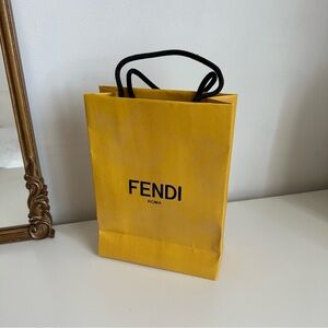 Fendi mini shopping bag